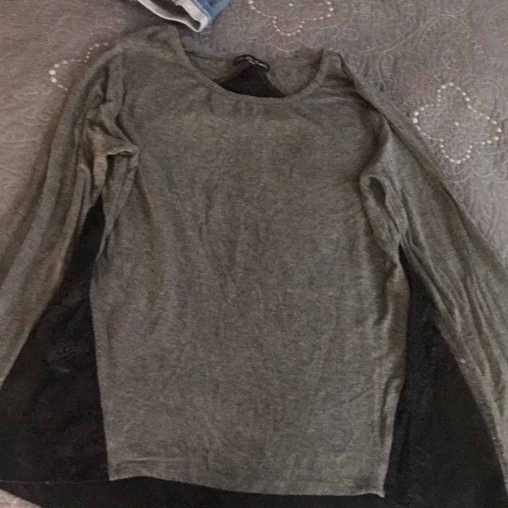 Pretty back long sleeves T-shirt